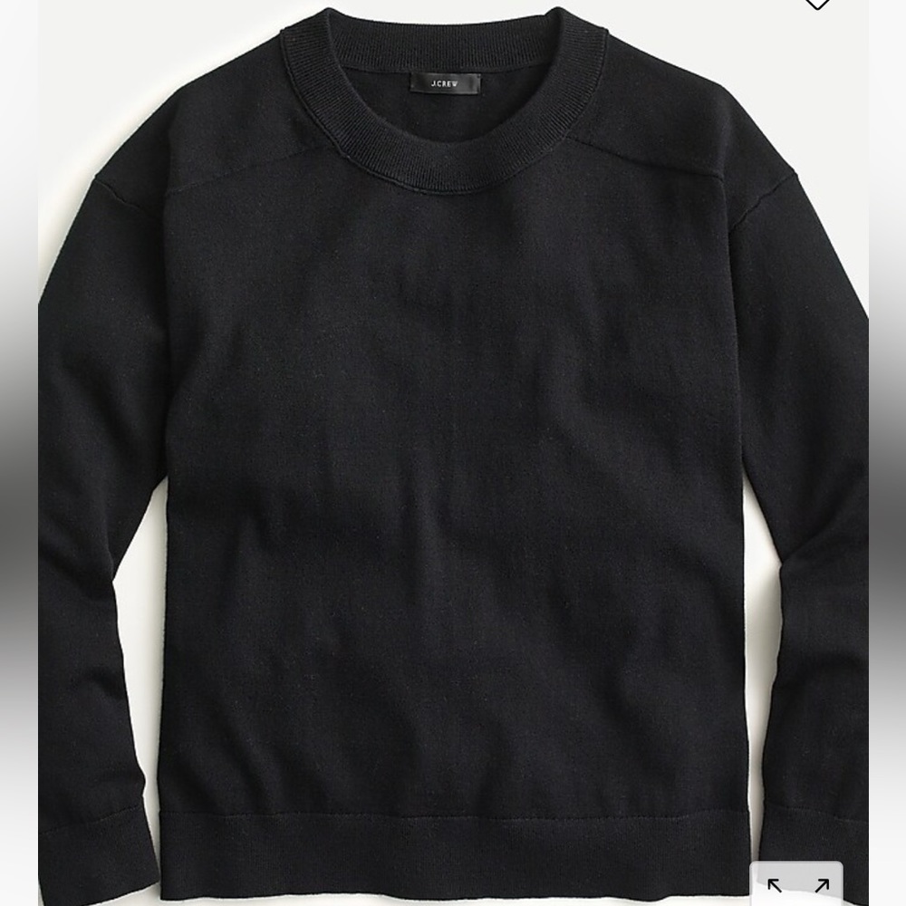 J. Crew Cotton Cashmere Pullover